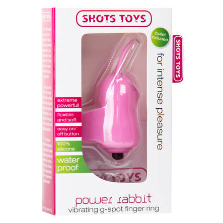 Pieni vibraattori Power Rabbit Pink - Pienet vibraattorit - 8714273307866 - 2