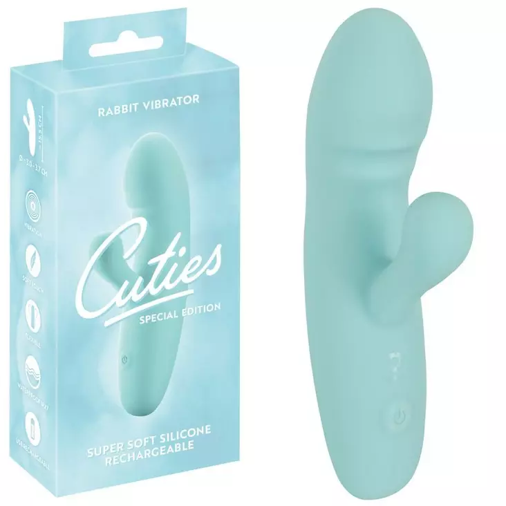 Vibraattori Cuties Rabbit 15,5 cm - Vibraattorit - 4024144223411 - 1