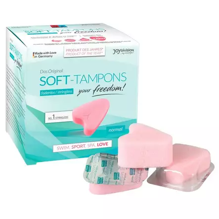 Soft Tampons - Naisten seksuaaliseen nautintoon - 4028403122002 - 1