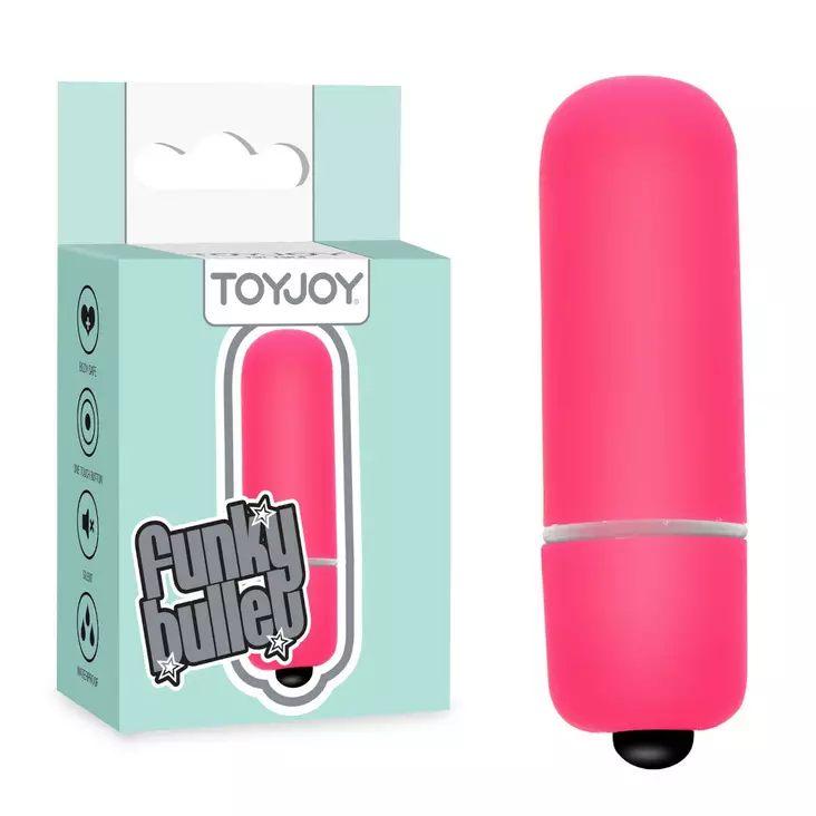Pieni vibraattori Funky Bullet 5,5 cm - Pienet vibraattorit - 8713221188052 - 1