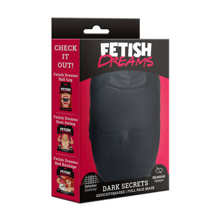 BDSM kasvomaski Dark Secrets Full Face - BDSM - 4050854801823 - 1