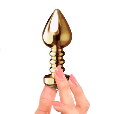 Timanttitappi Fantasy Gold Luv Plug - Anustapit - 603912340983 - 2