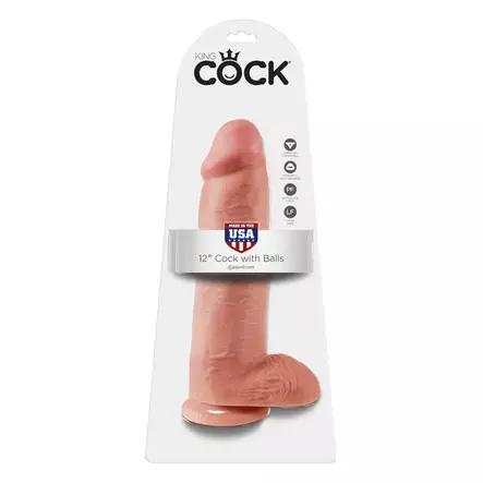 Tekopens King Cock 12" With Balls 30cm - Tekopenikset - 603912350203 - 1