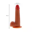 Tekopenis Get Real Foreskin Dildo 18cm - Tekopenikset - 8713221834393 - 4