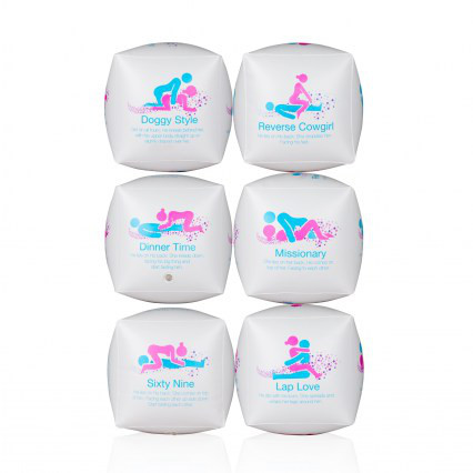 Asentonoppa Inflatable Dice Hard - Parisuhdepelit - 4892503157994 - 2