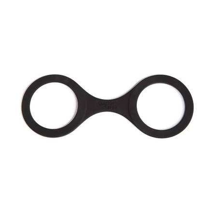 Quickie Cuffs mustat bondagekahleet - BDSM - 847878001414 - 2