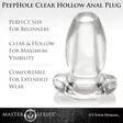 Anustappi Peephole Clear Hollow - Anustapit - 848518031044 - 2