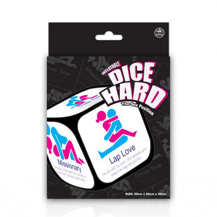 Asentonoppa Inflatable Dice Hard - Parisuhdepelit - 4892503157994 - 1