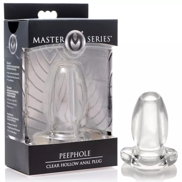 Anustappi Peephole Clear Hollow - Anustapit - 848518031044 - 1