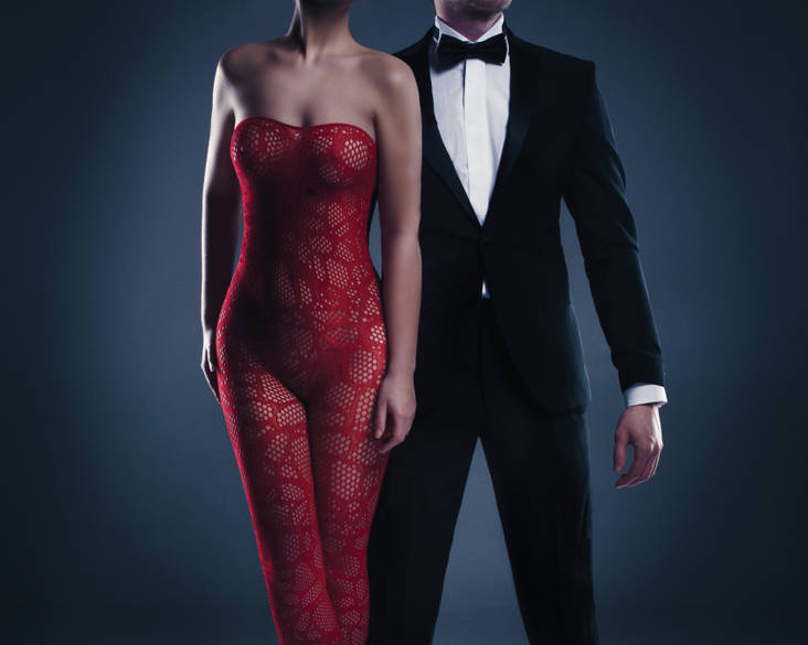 Le Désir By De Namour pun. verkkoasu - Eroottiset bodyt - 8714273073396 - 1