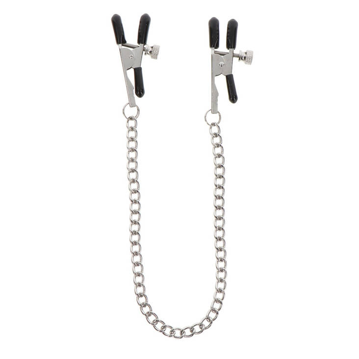 Adjustable Claps With Chain - BDSM - 8713221824677 - 1
